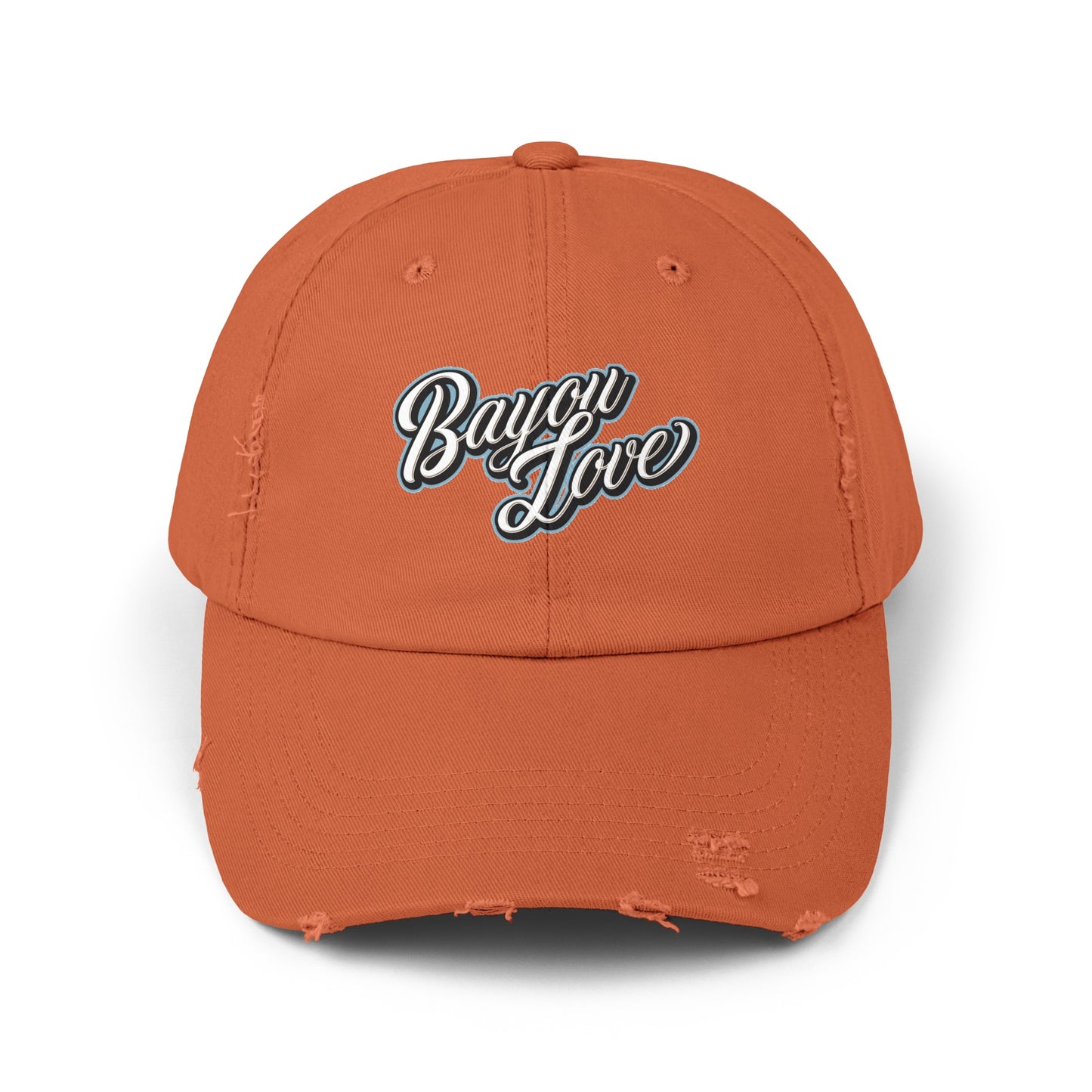 Bayou Love Logo Distressed Cap