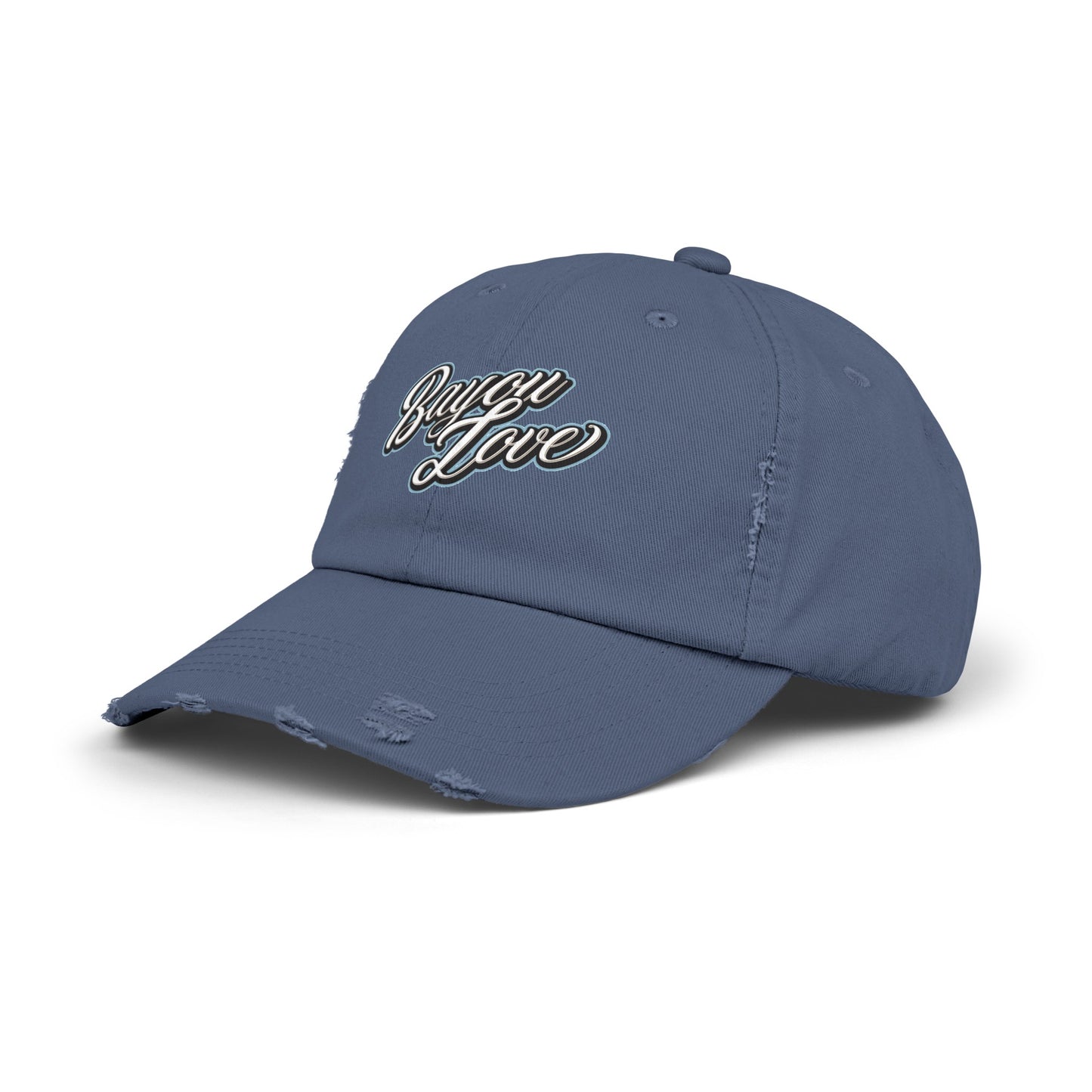 Bayou Love Logo Distressed Cap