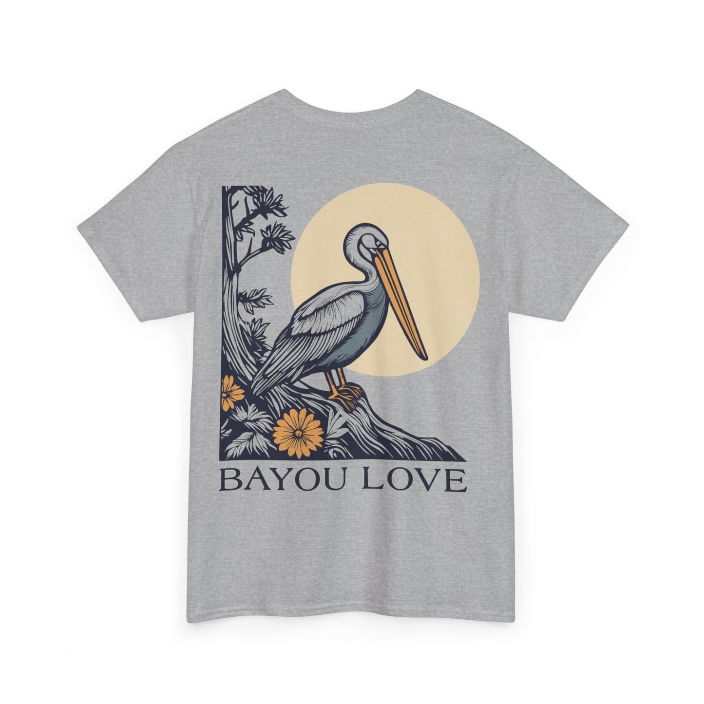 Bayou Love Pelican Tee