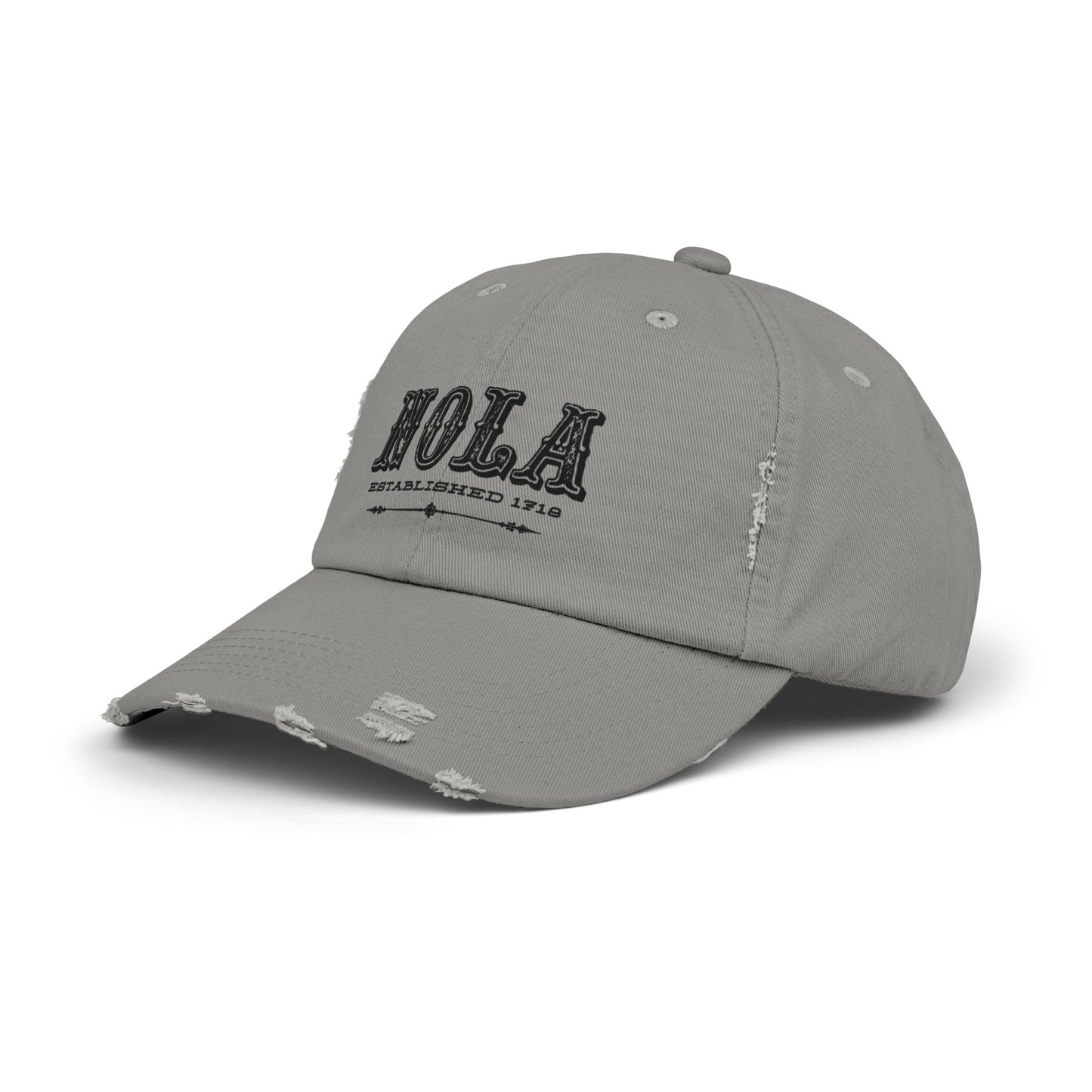 NOLA Distressed Cap