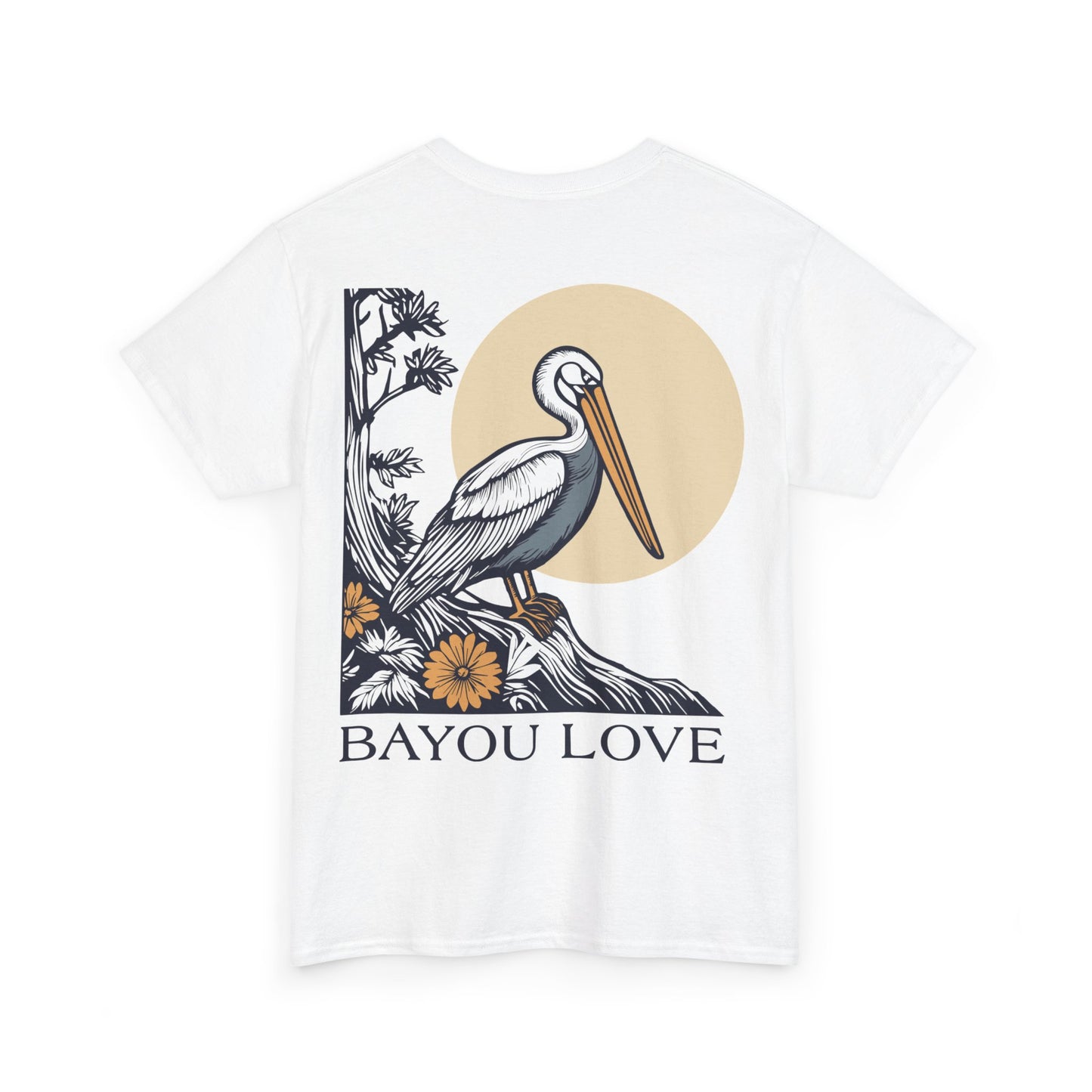 Bayou Love Pelican Tee