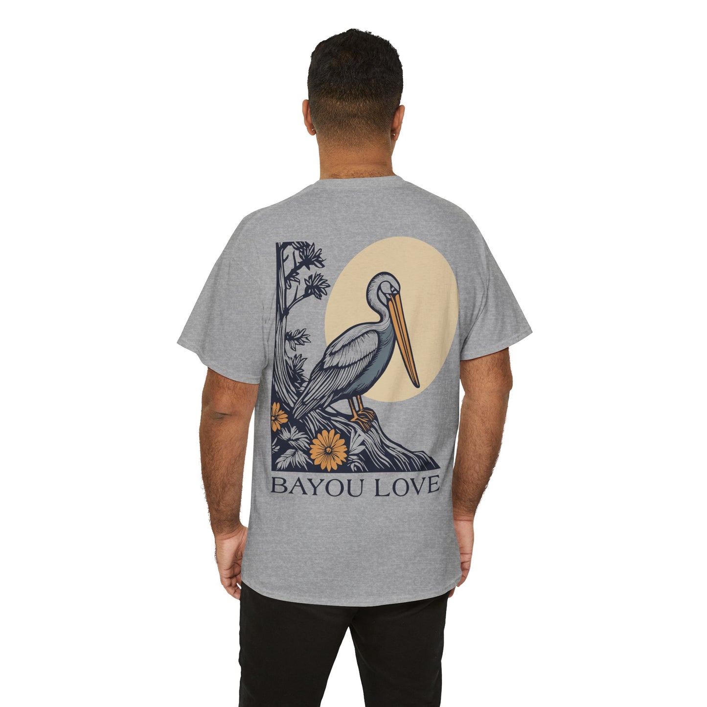 Bayou Love Pelican Tee