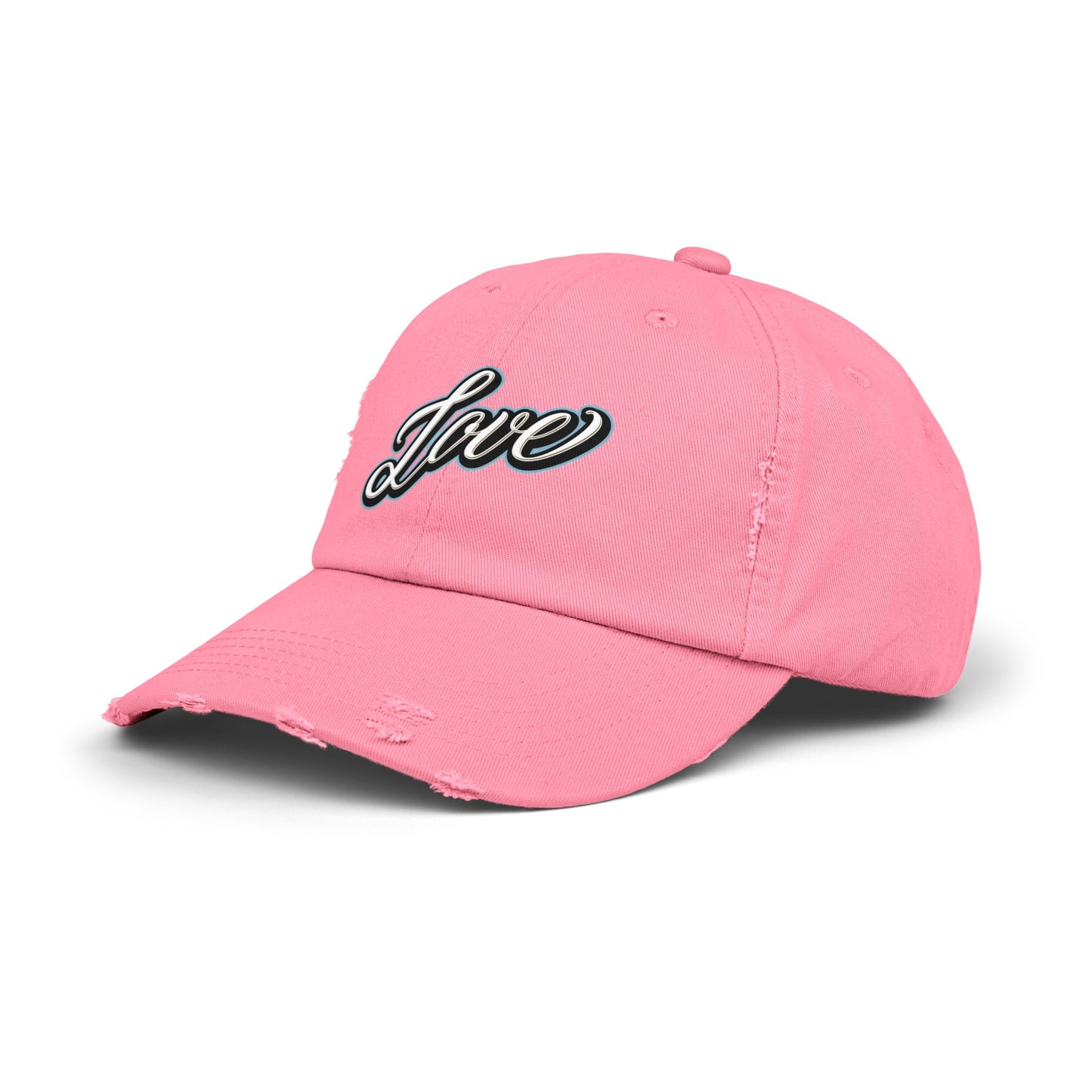 Love Logo Distressed Cap