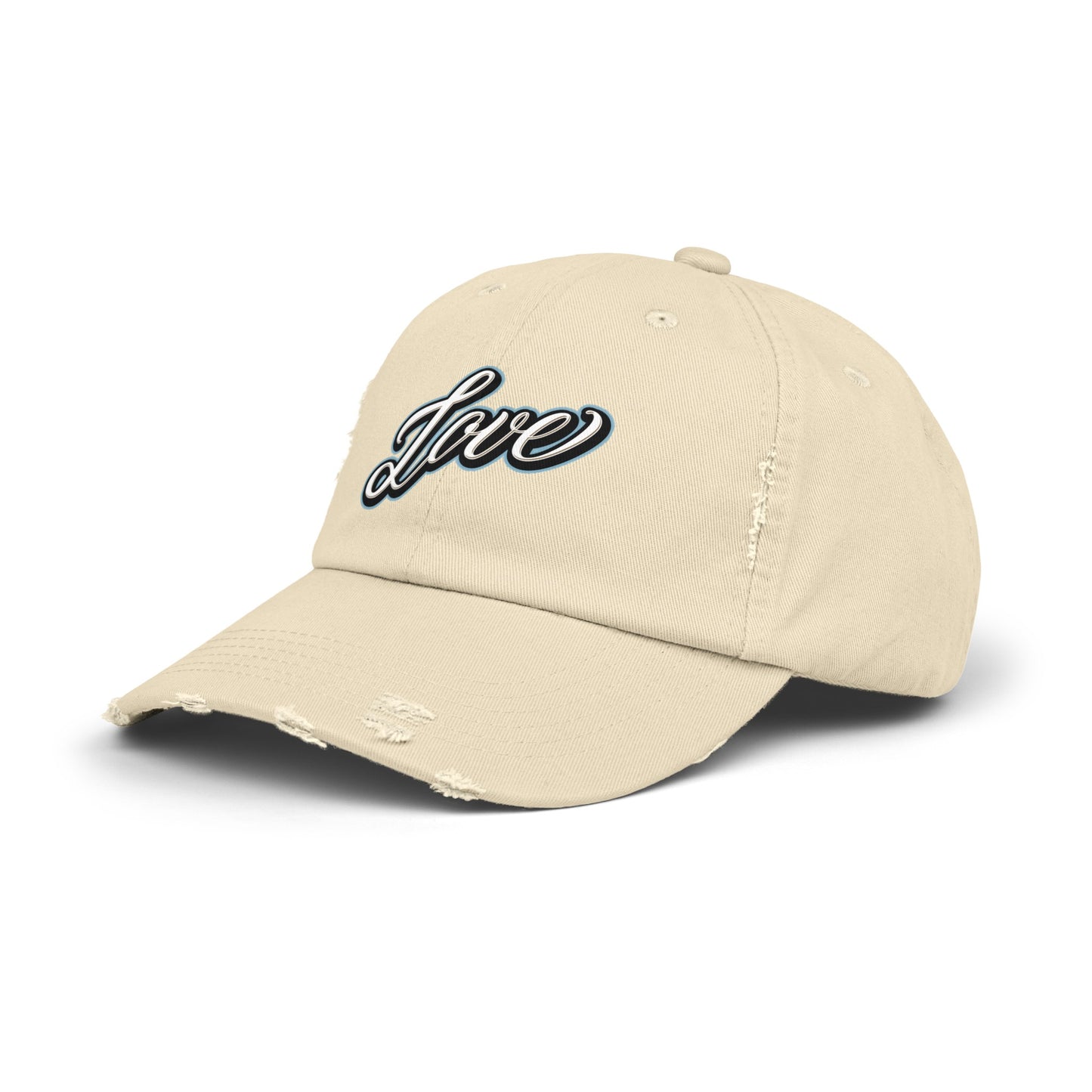 Love Logo Distressed Cap