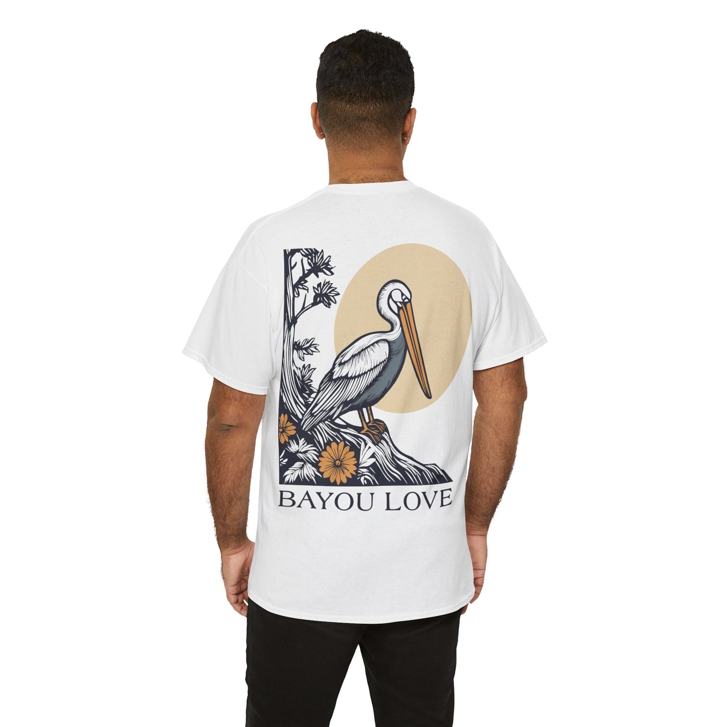 Bayou Love Pelican Tee