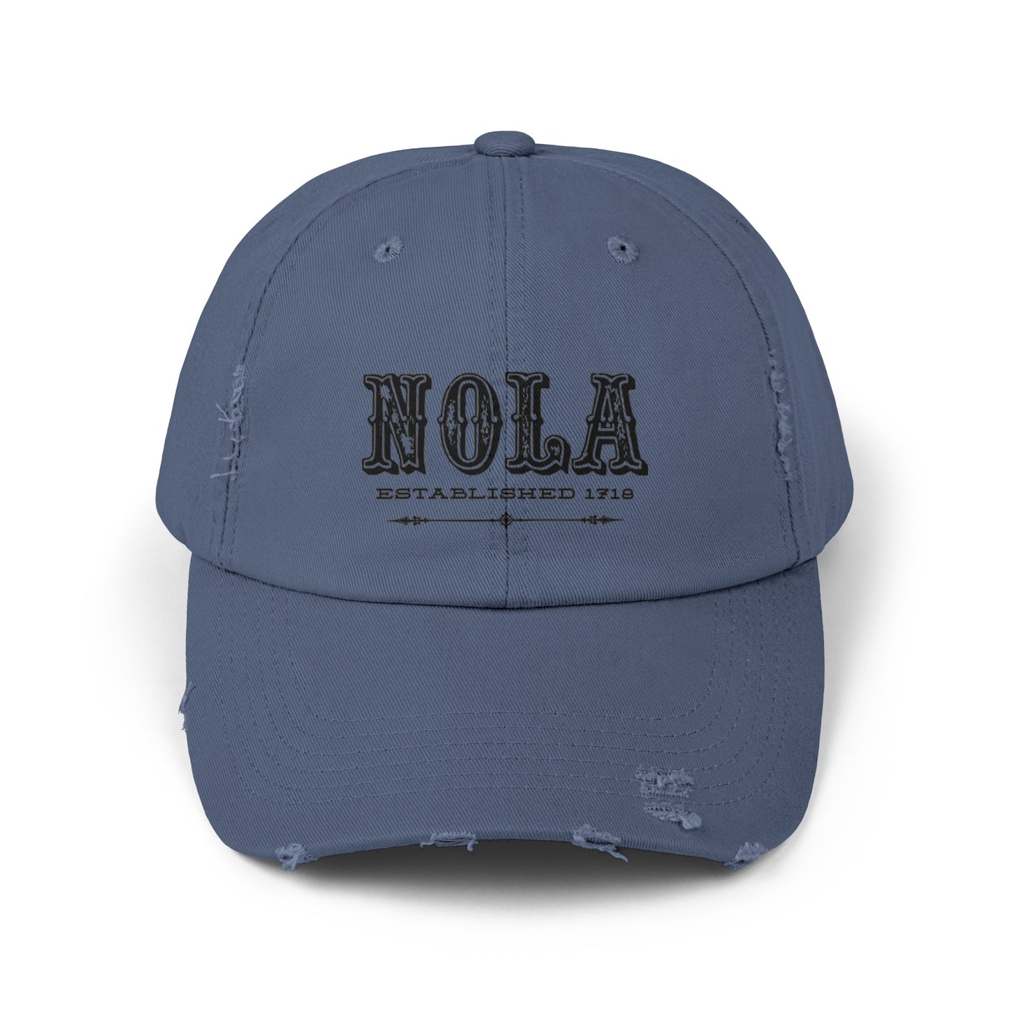 NOLA Distressed Cap