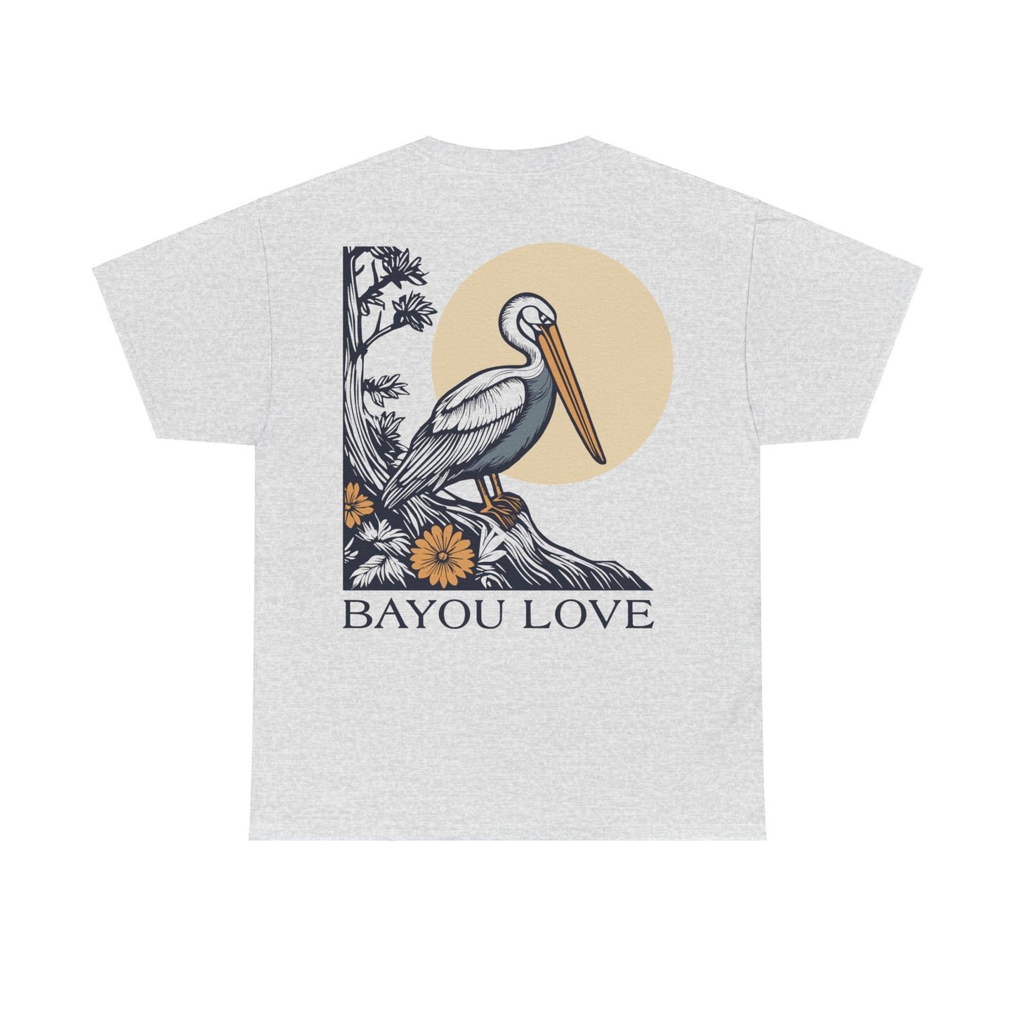 Bayou Love Pelican Tee