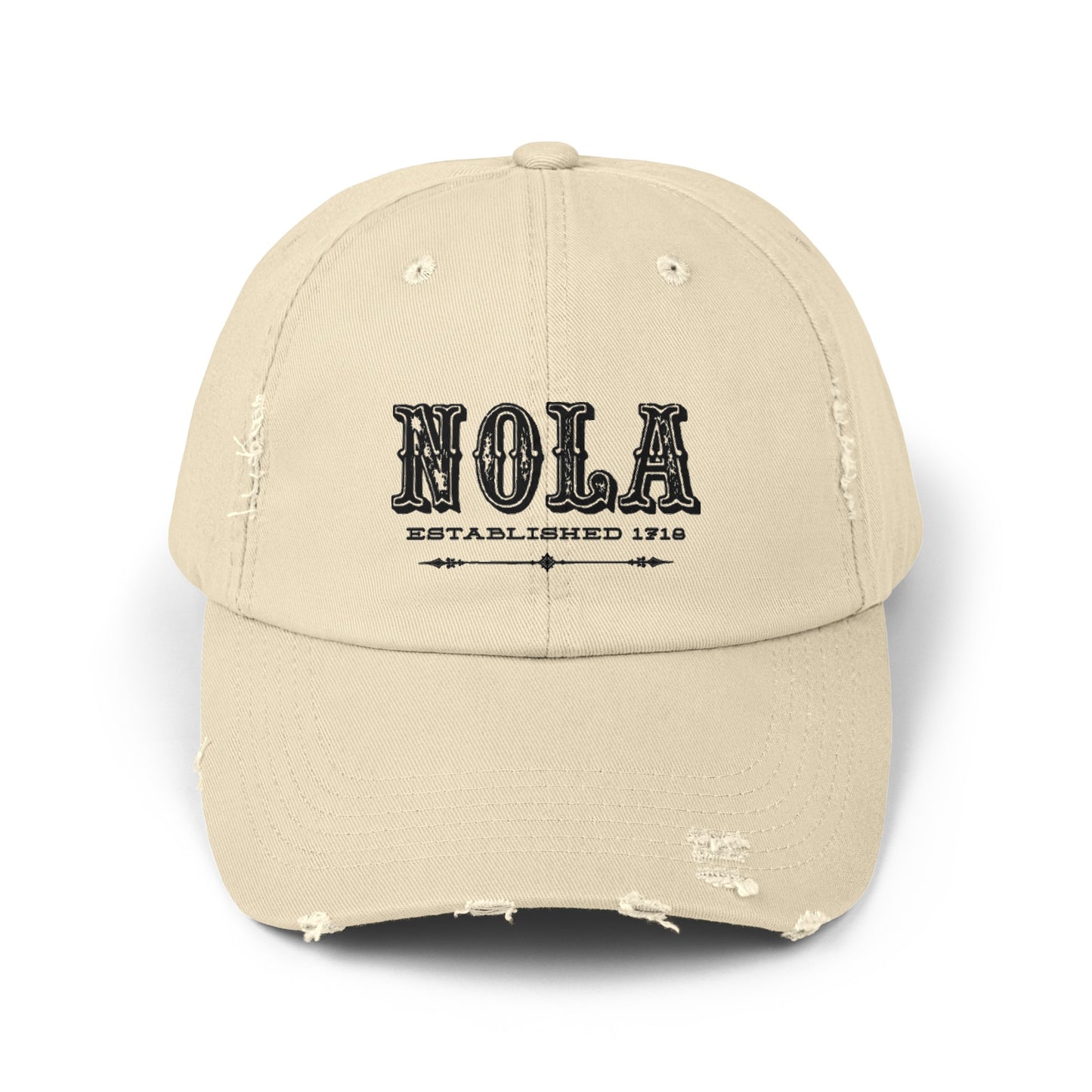 NOLA Distressed Cap