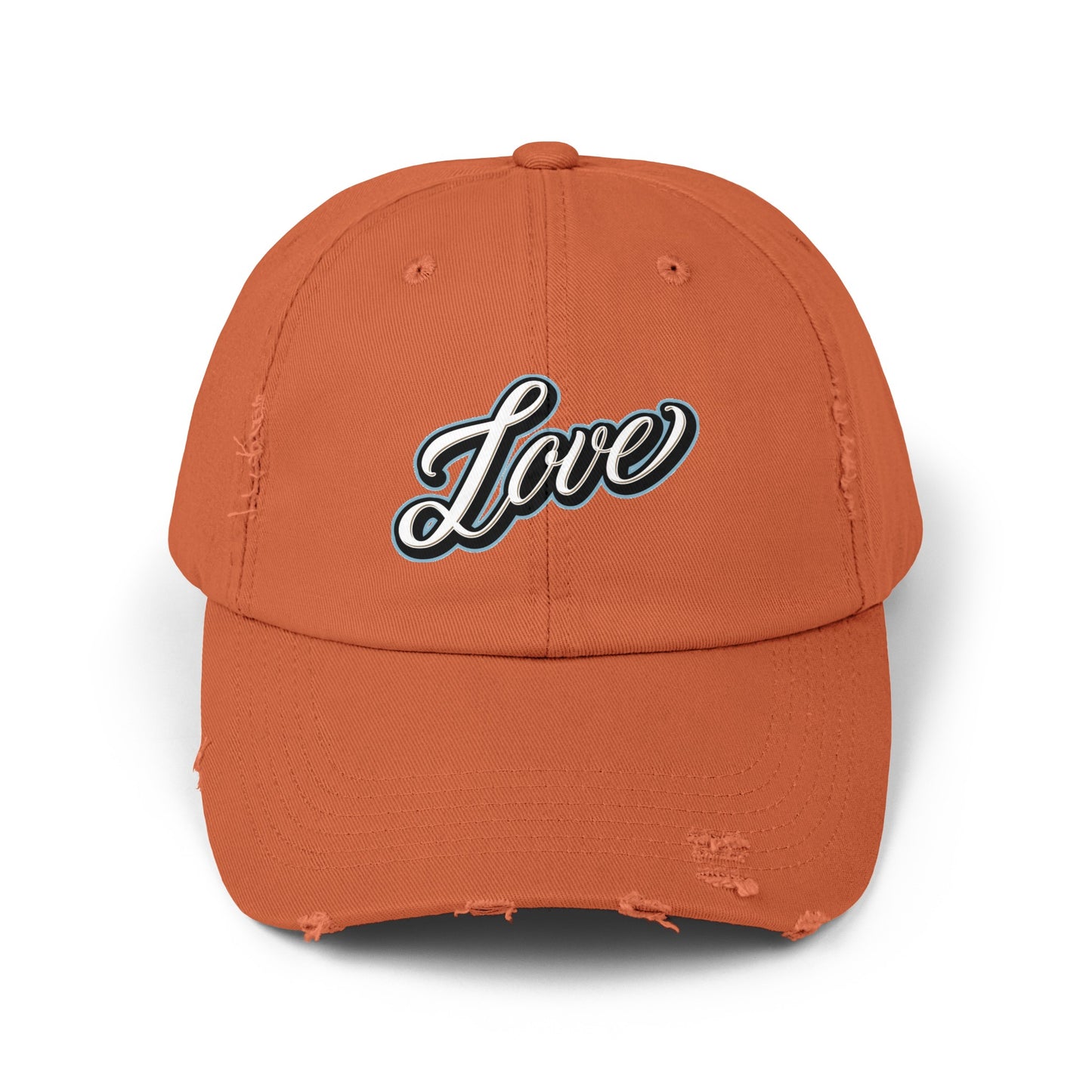 Love Logo Distressed Cap