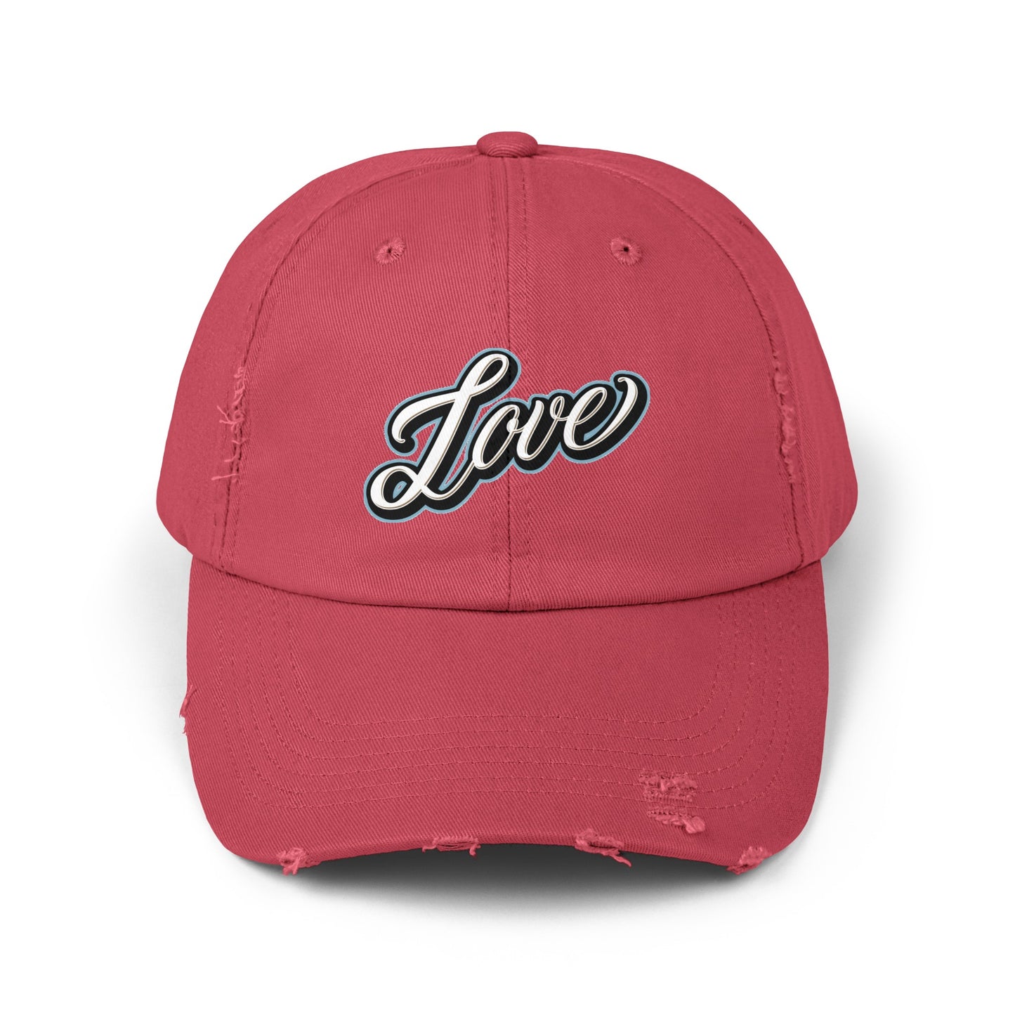 Love Logo Distressed Cap