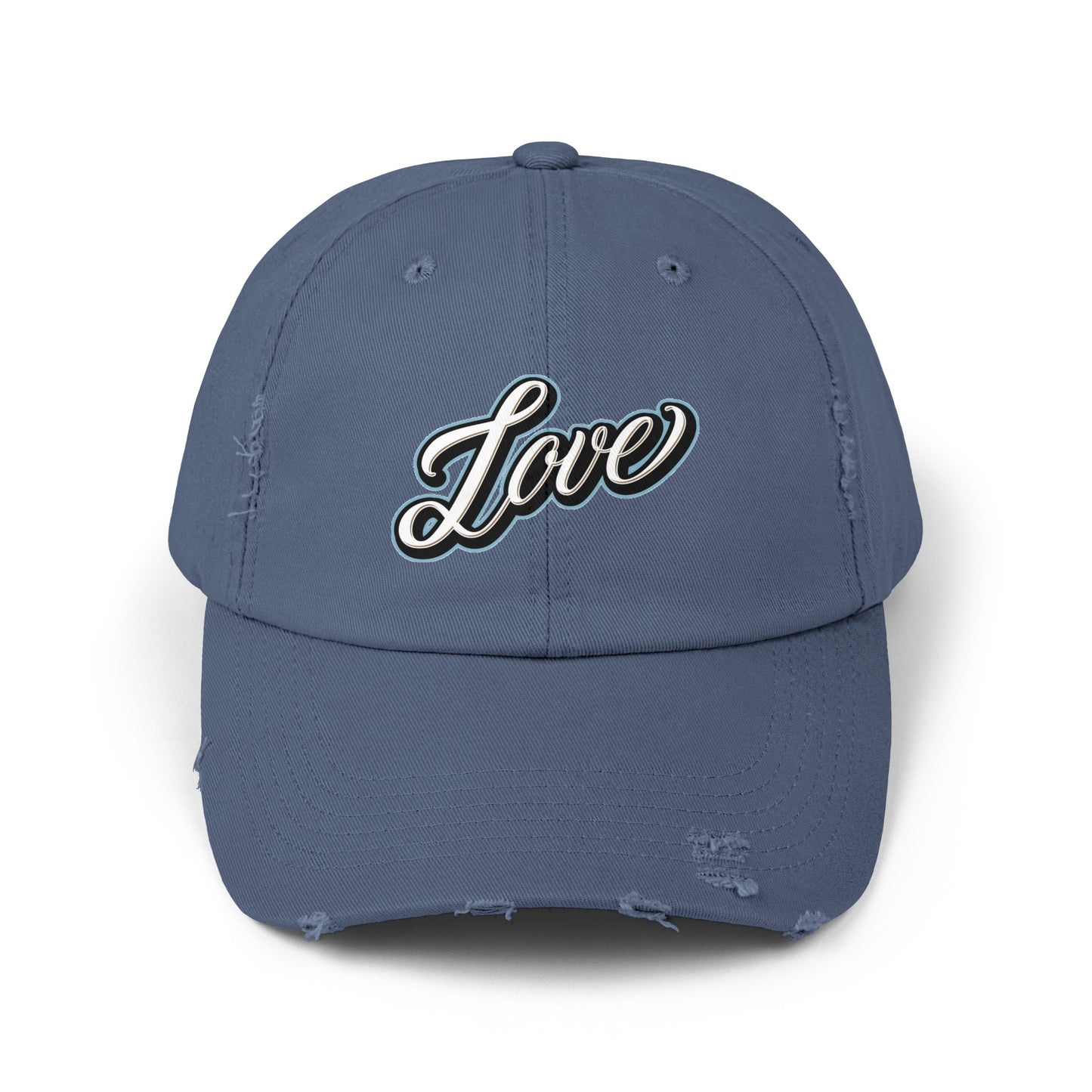 Love Logo Distressed Cap