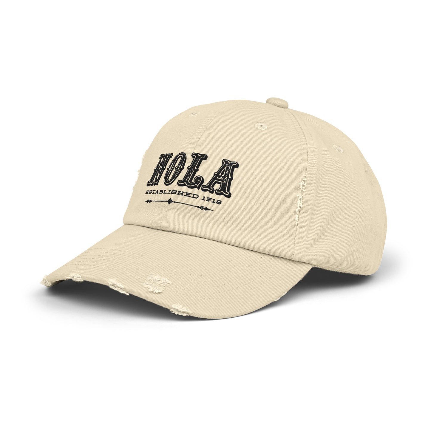 NOLA Distressed Cap