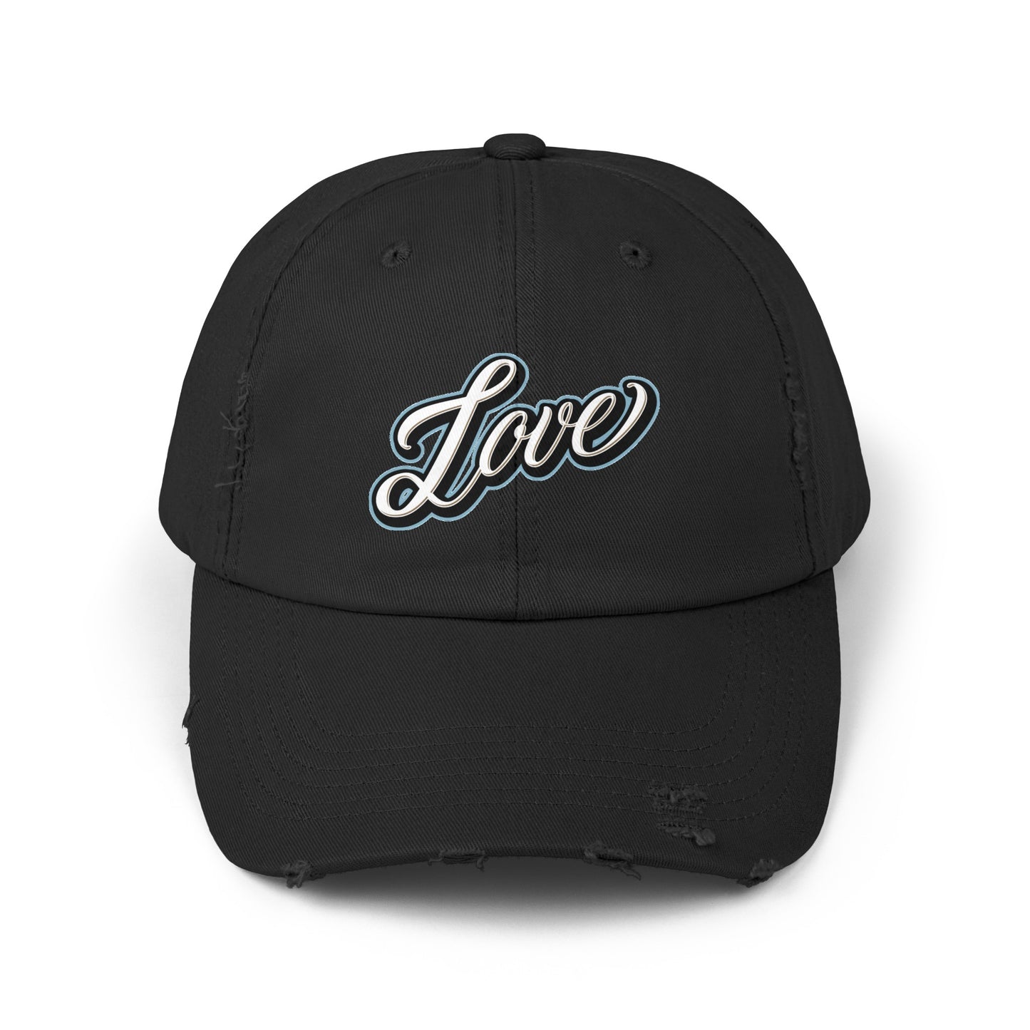 Love Logo Distressed Cap