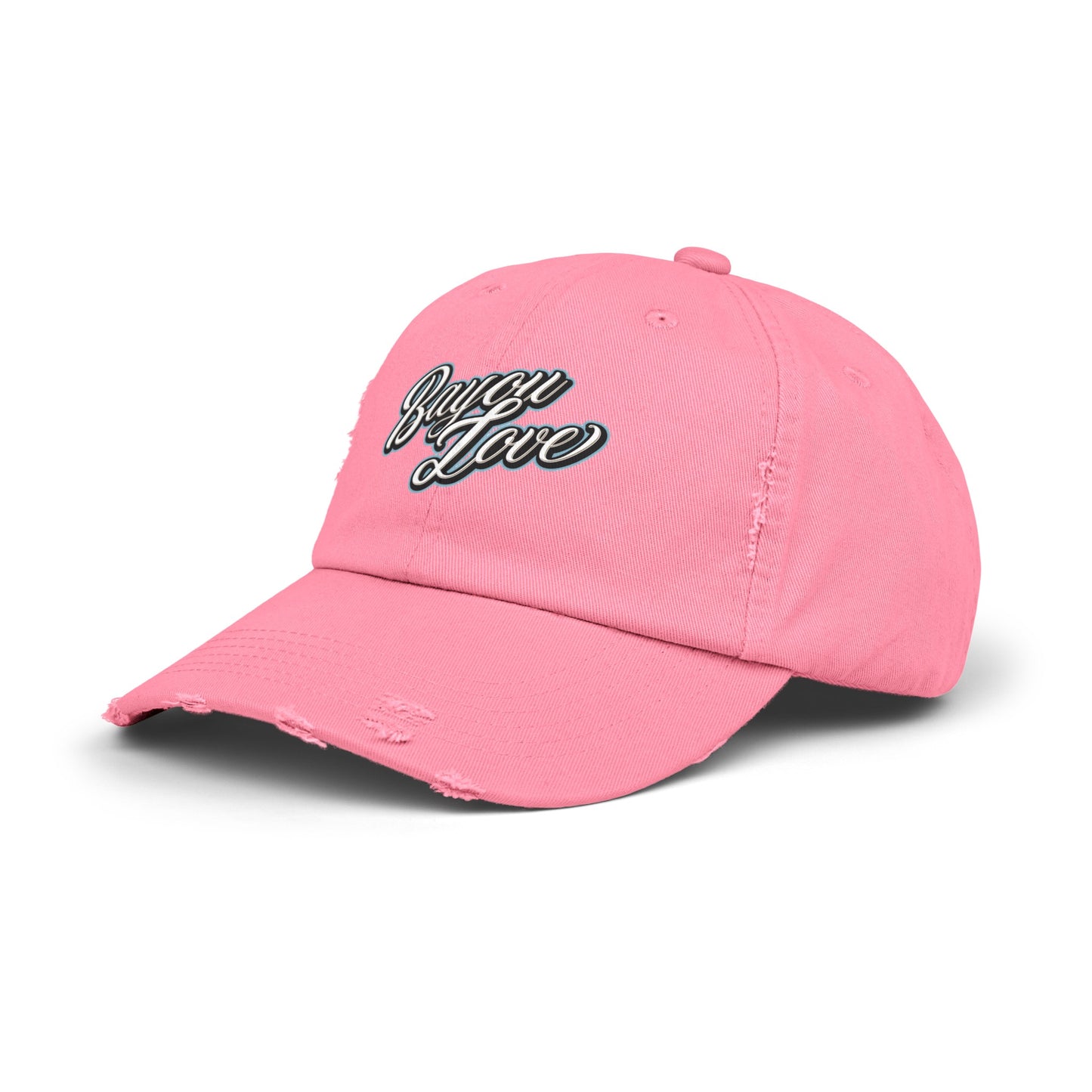 Bayou Love Logo Distressed Cap