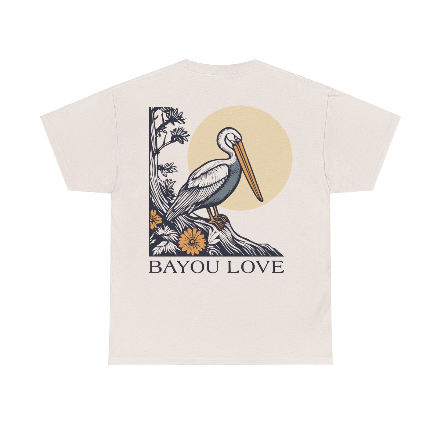 Bayou Love Pelican Tee