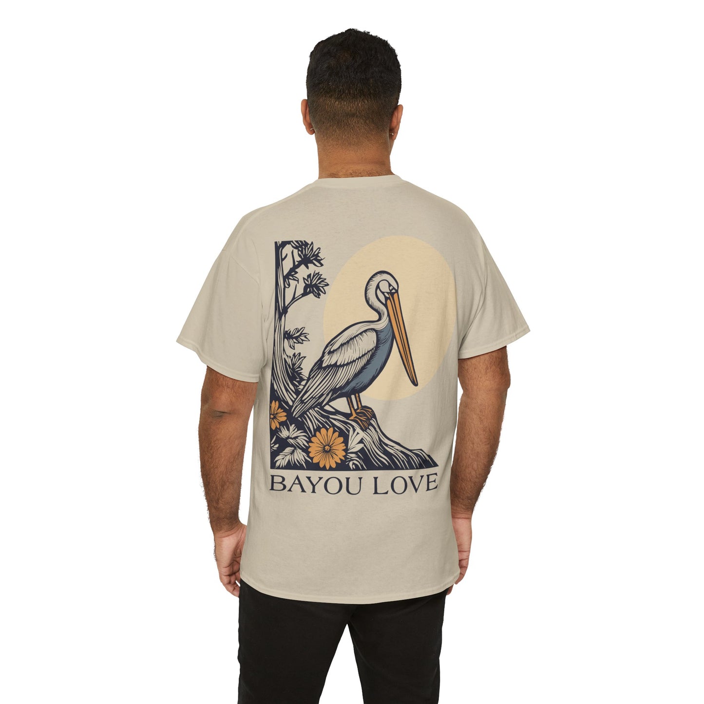 Bayou Love Pelican Tee