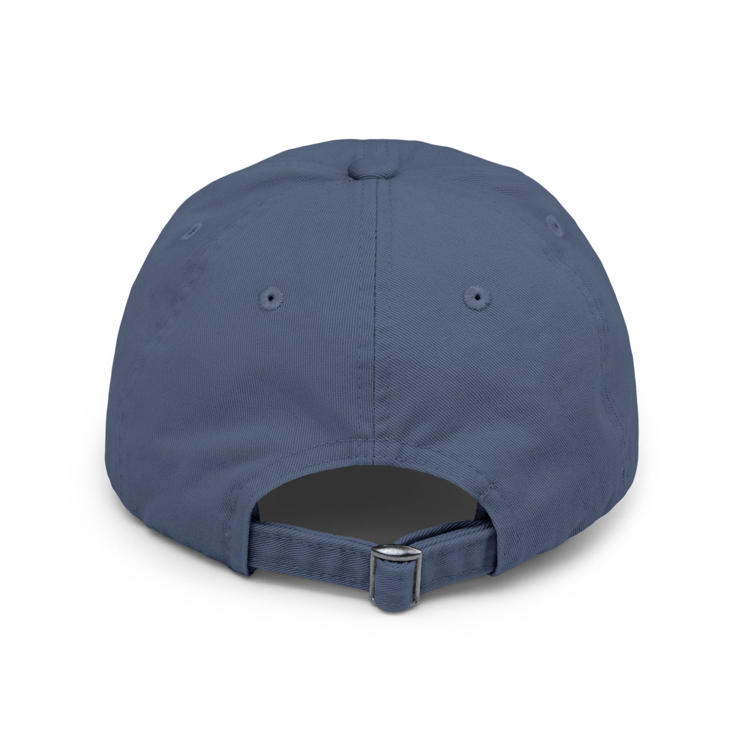 Blue Logo Distressed Cap