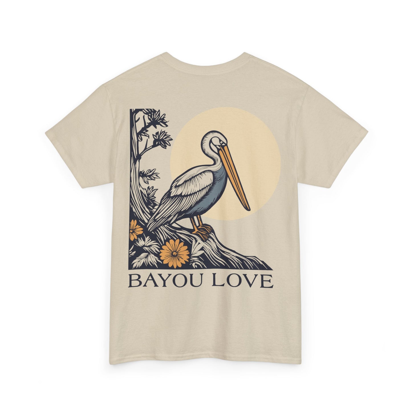 Bayou Love Pelican Tee