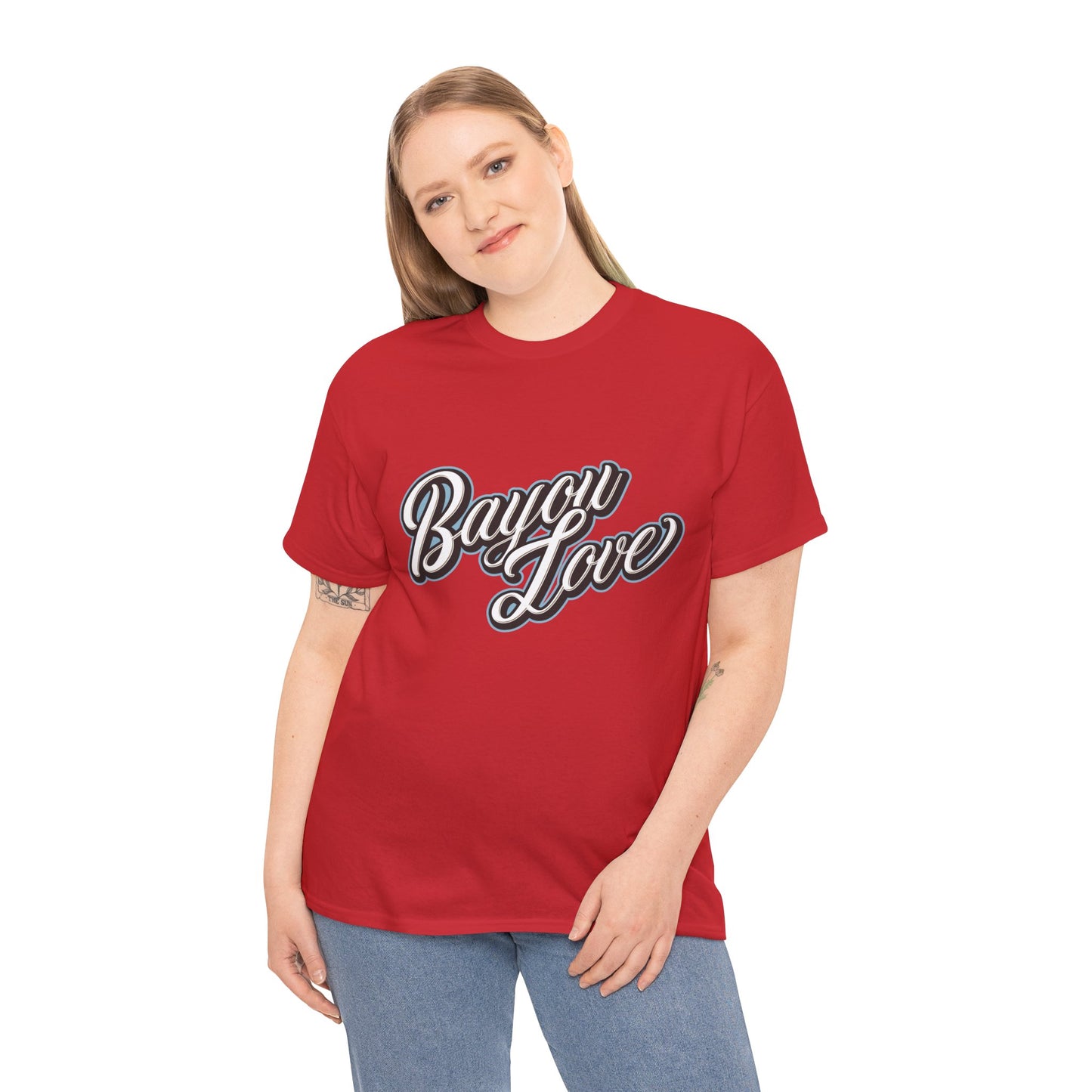 Bayou Love Logo Cotton Tee