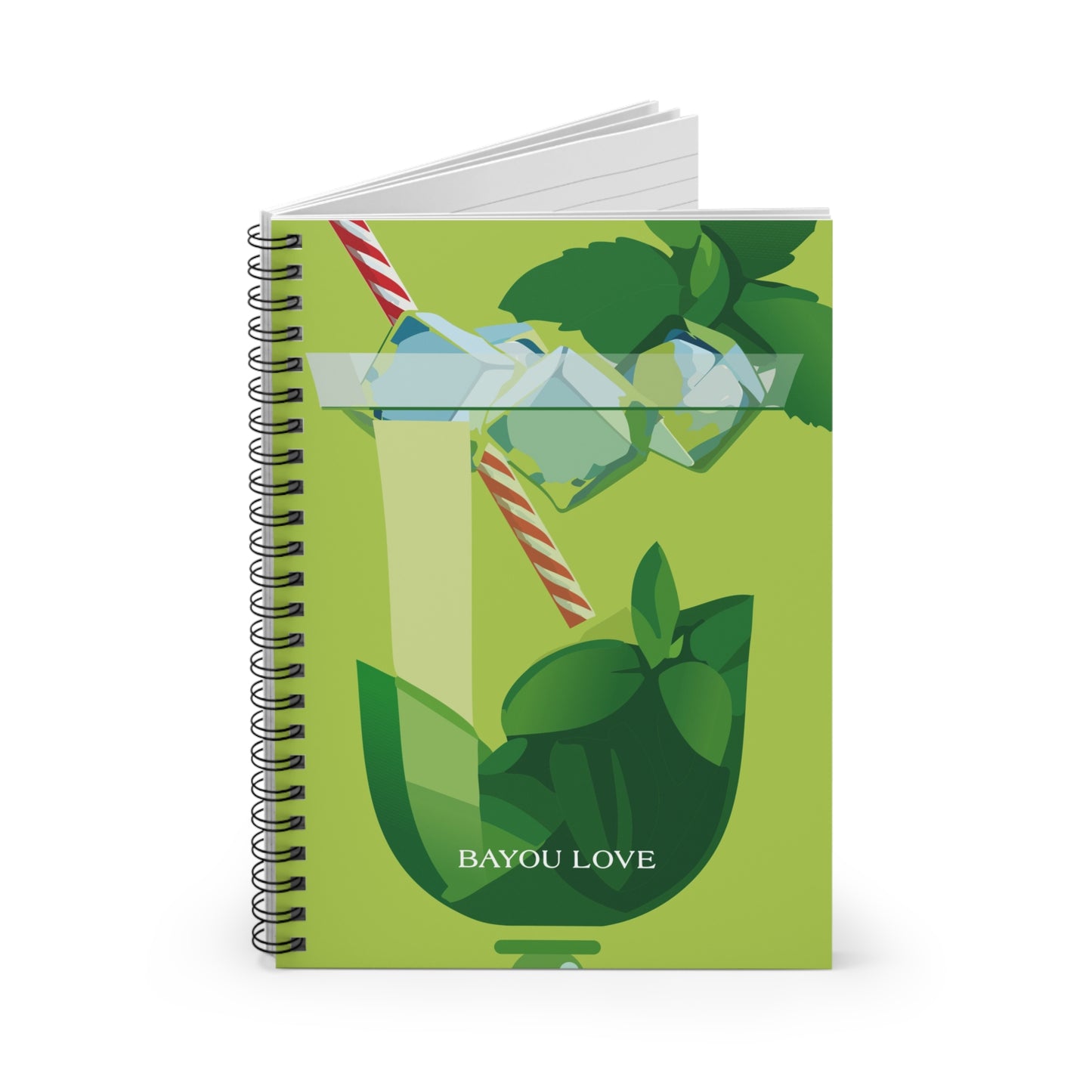 Mint Julep Notebook - Ruled Line