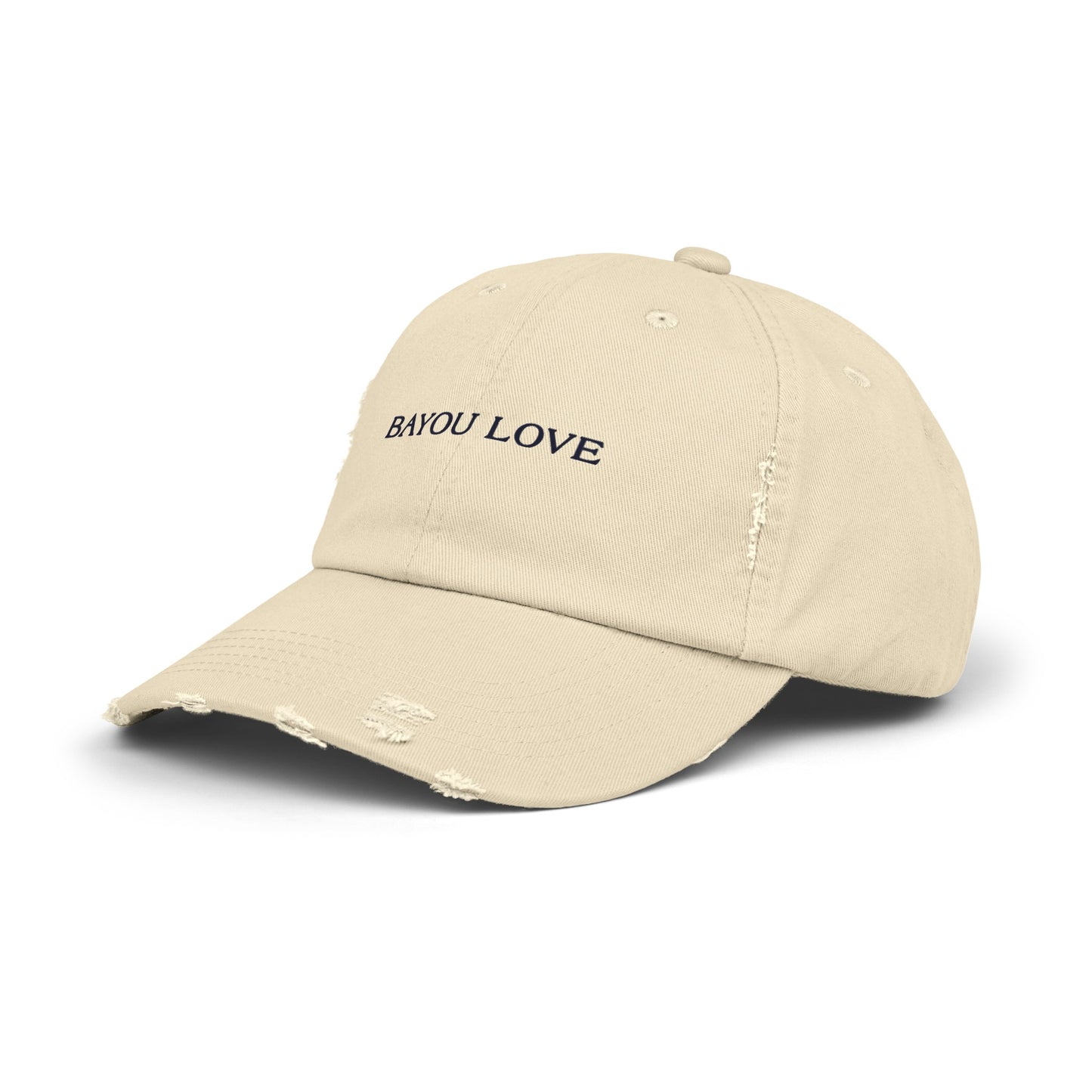 Horizontal Logo Distressed Cap