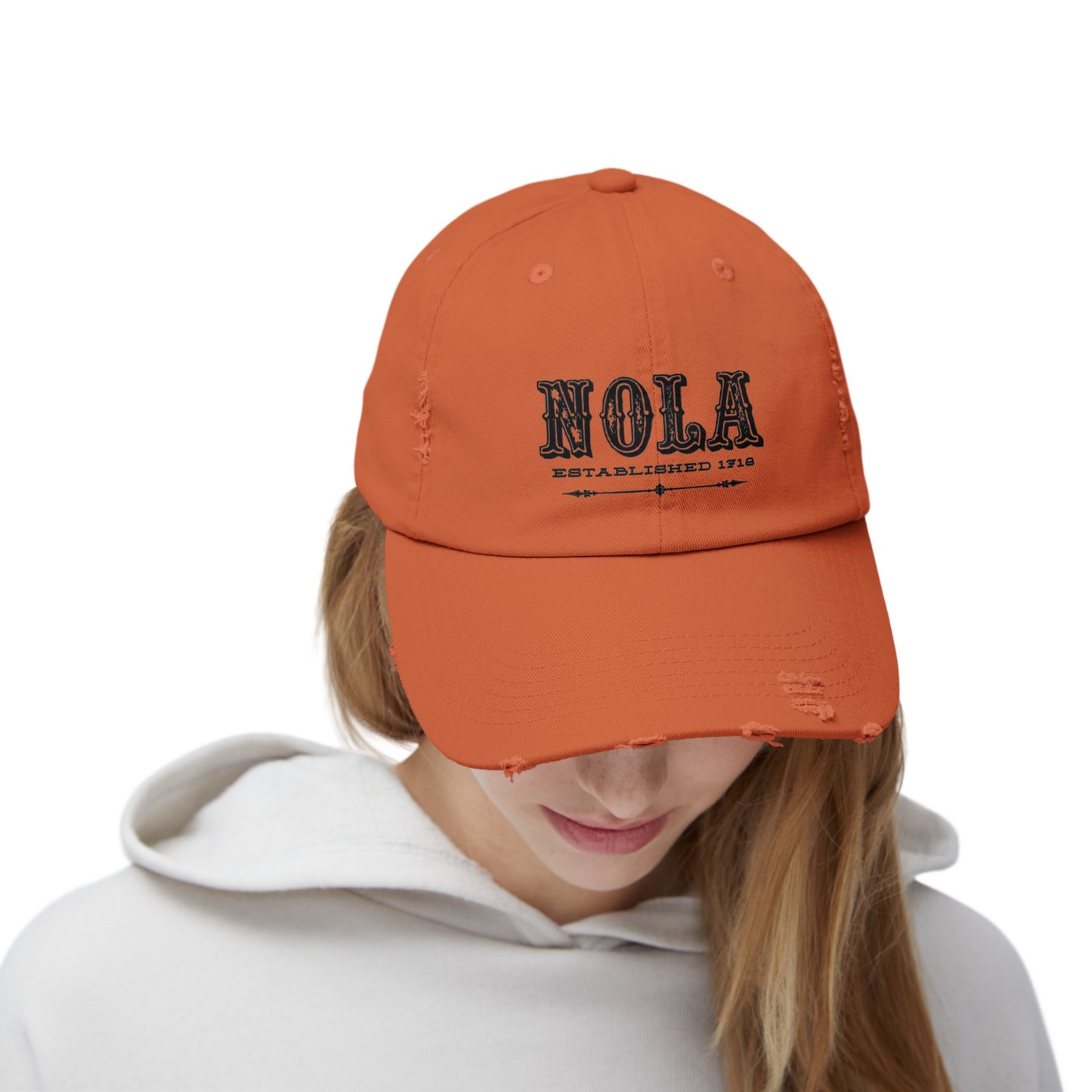 NOLA Distressed Cap