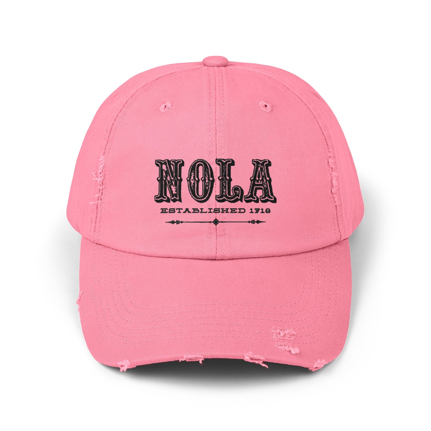 NOLA Distressed Cap