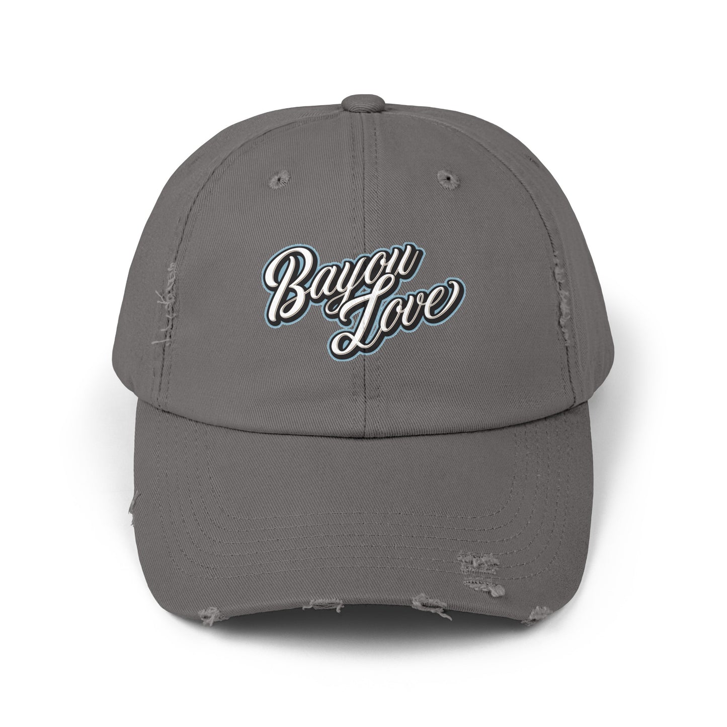 Bayou Love Logo Distressed Cap