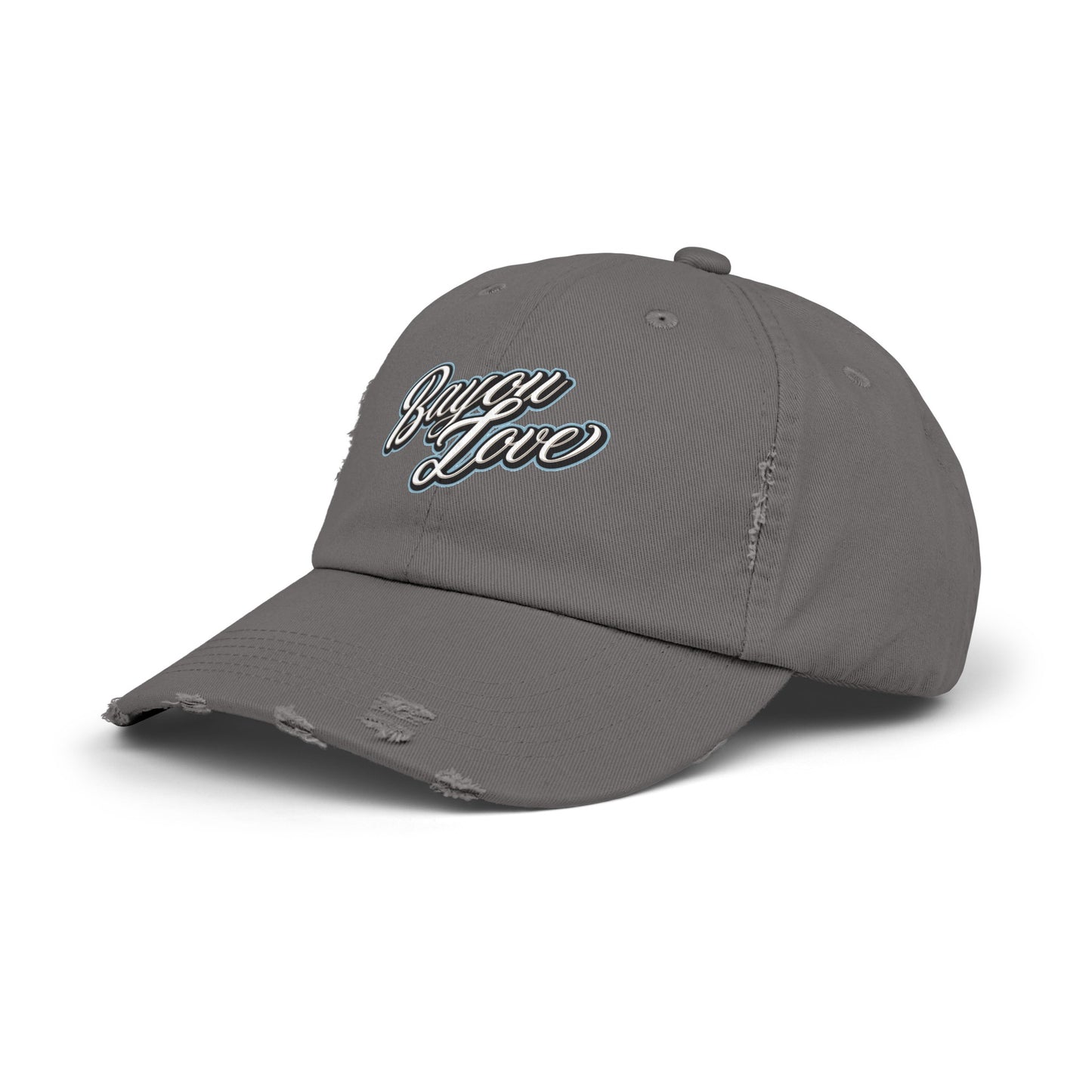 Bayou Love Logo Distressed Cap