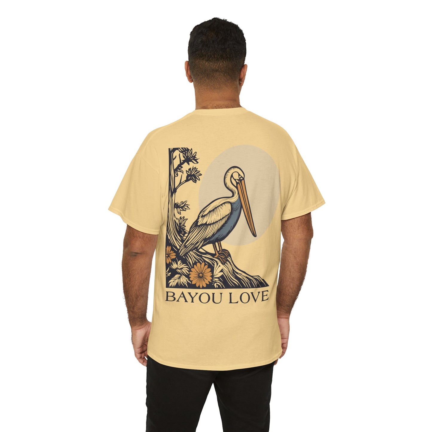 Bayou Love Pelican Tee