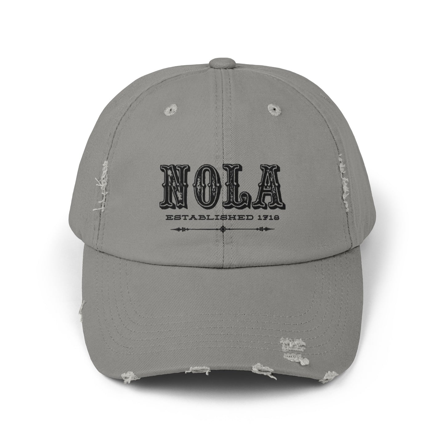 NOLA Distressed Cap