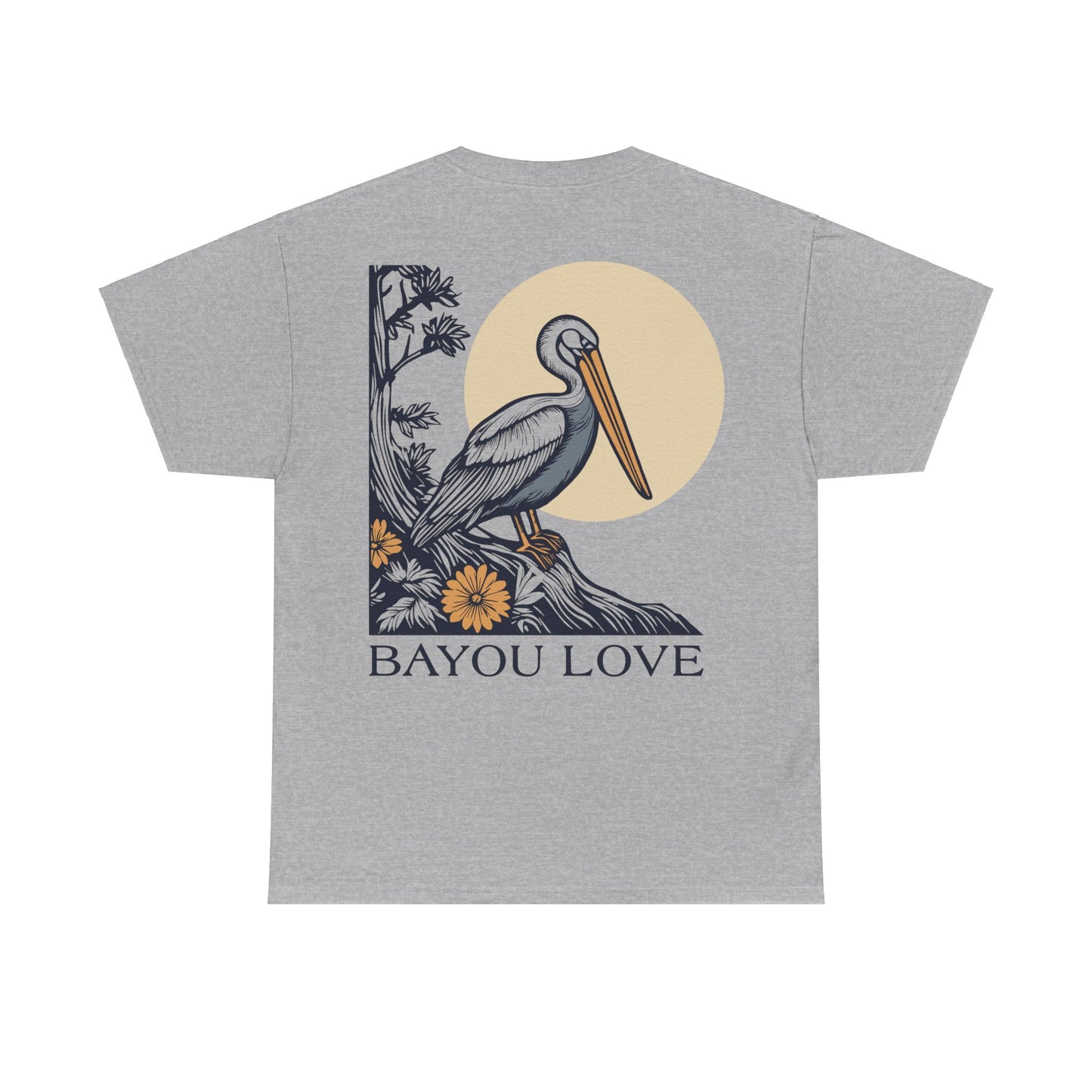 Bayou Love Pelican Tee