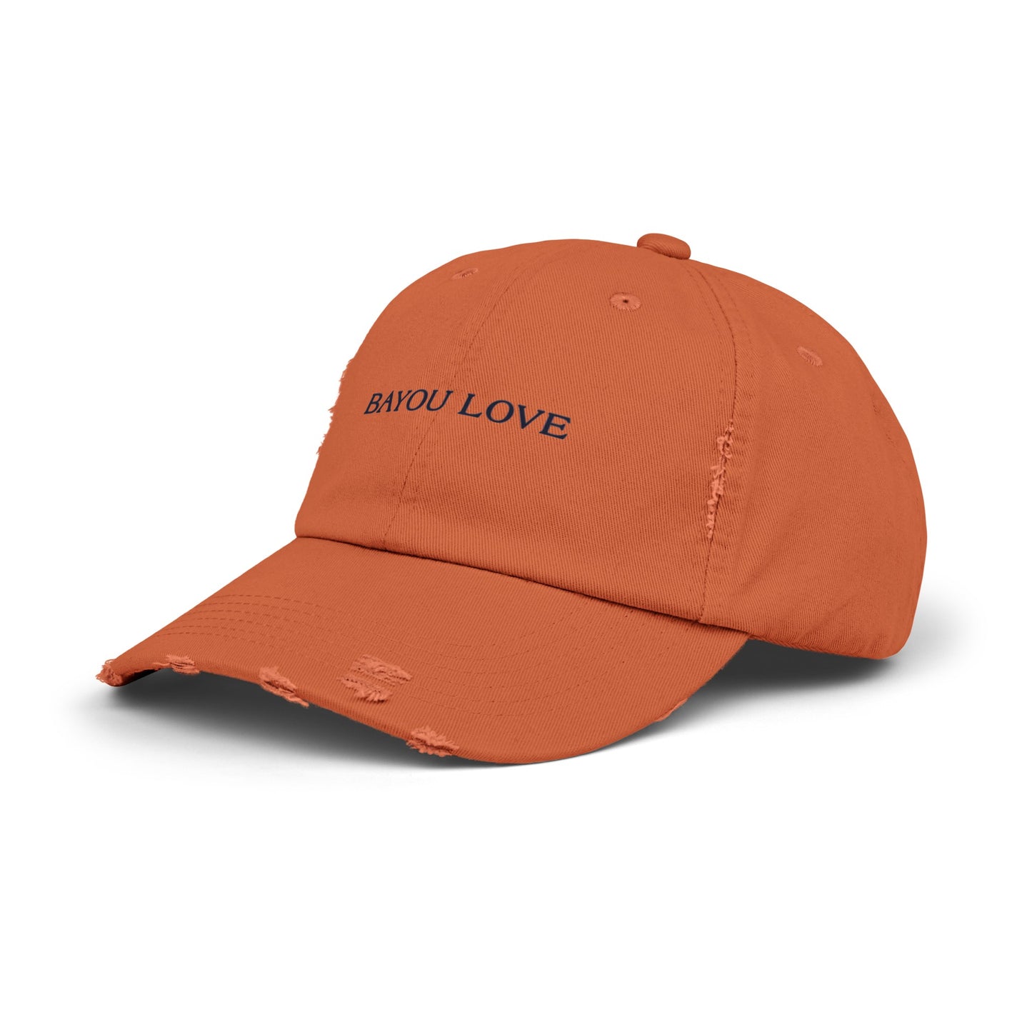 Horizontal Logo Distressed Cap