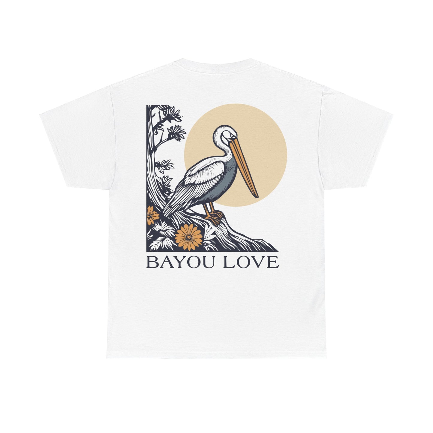 Bayou Love Pelican Tee