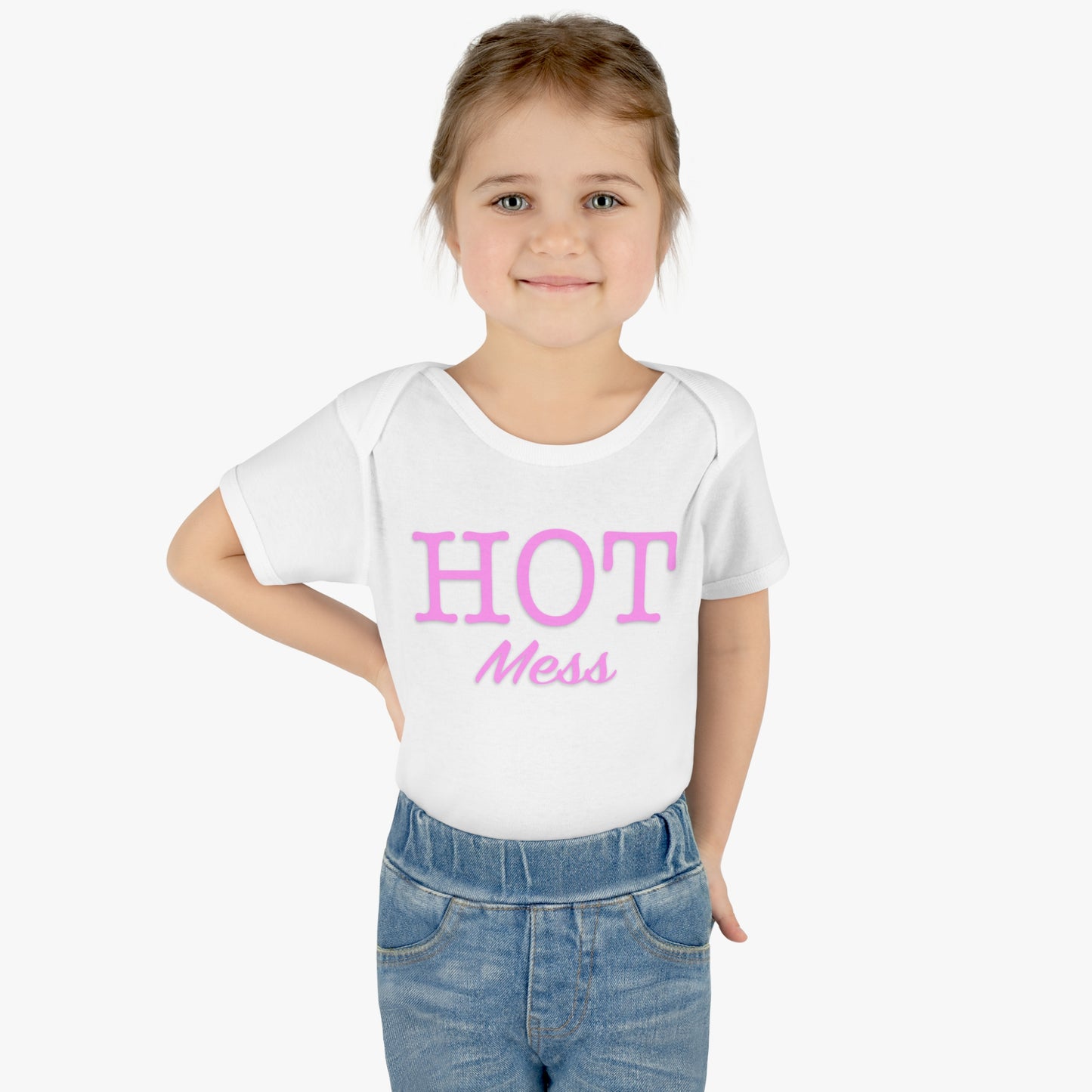 Hot Mess Baby Bodysuit