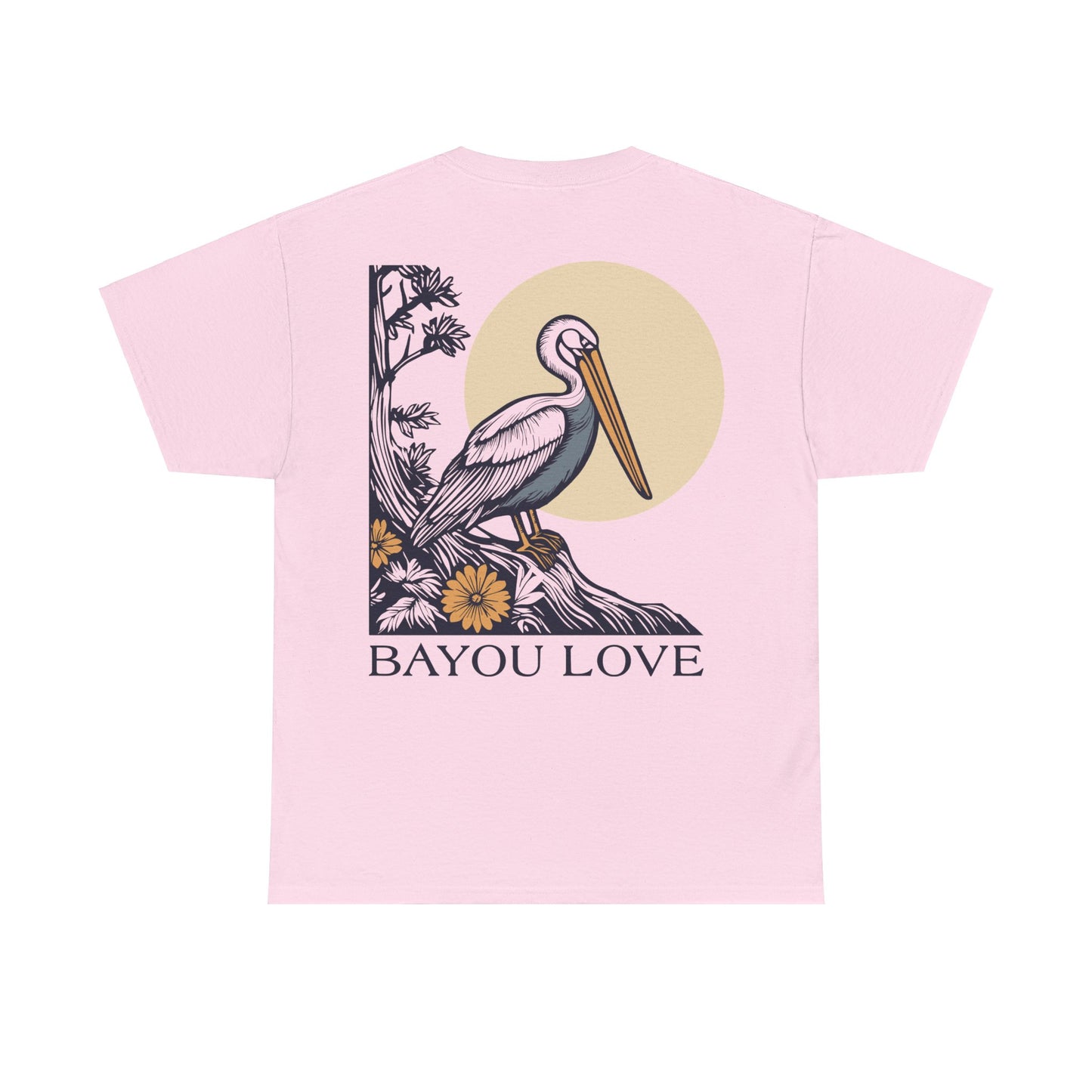 Bayou Love Pelican Tee