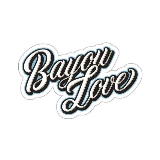 Bayou Love Logo Sticker