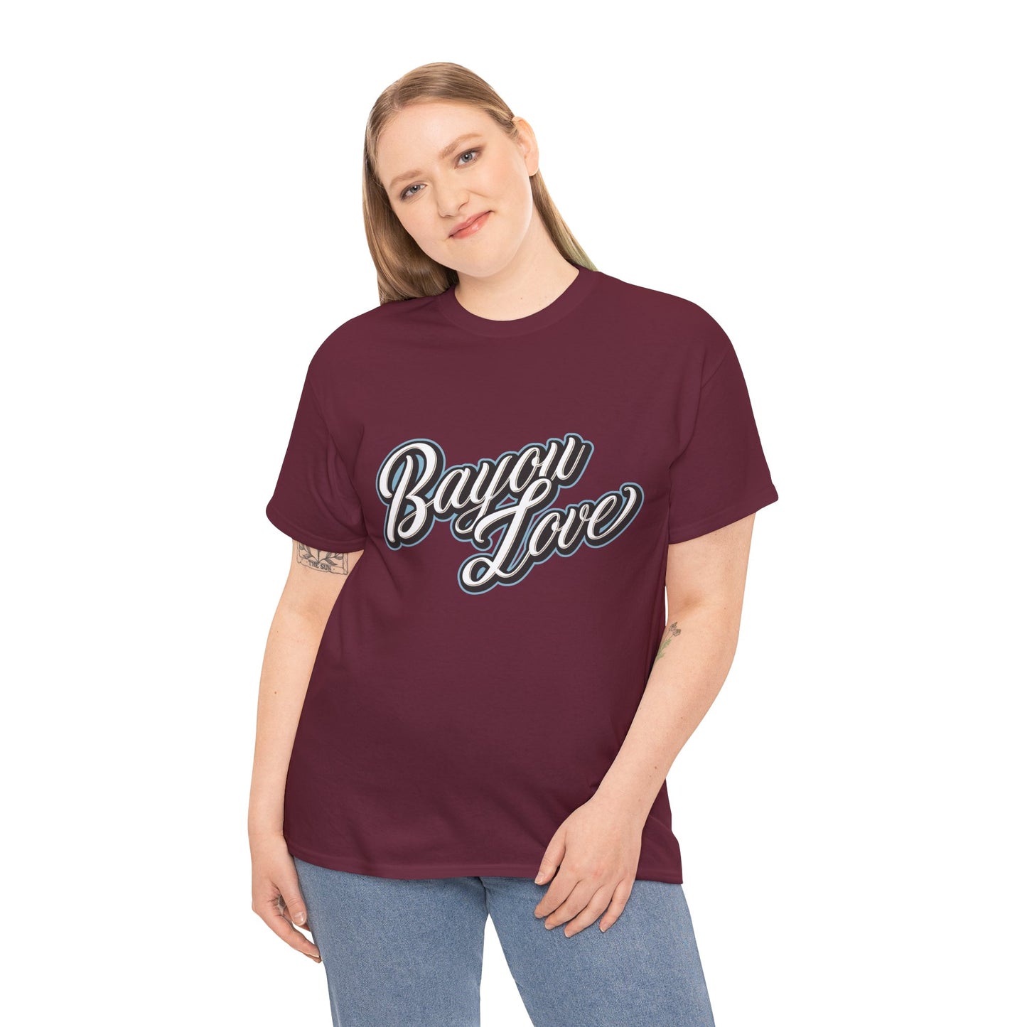 Bayou Love Logo Cotton Tee