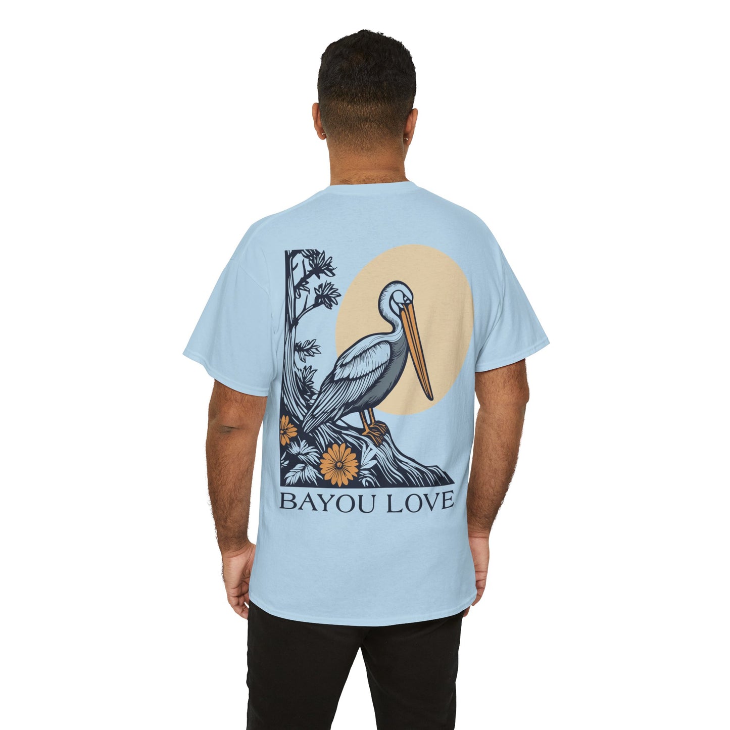 Bayou Love Pelican Tee