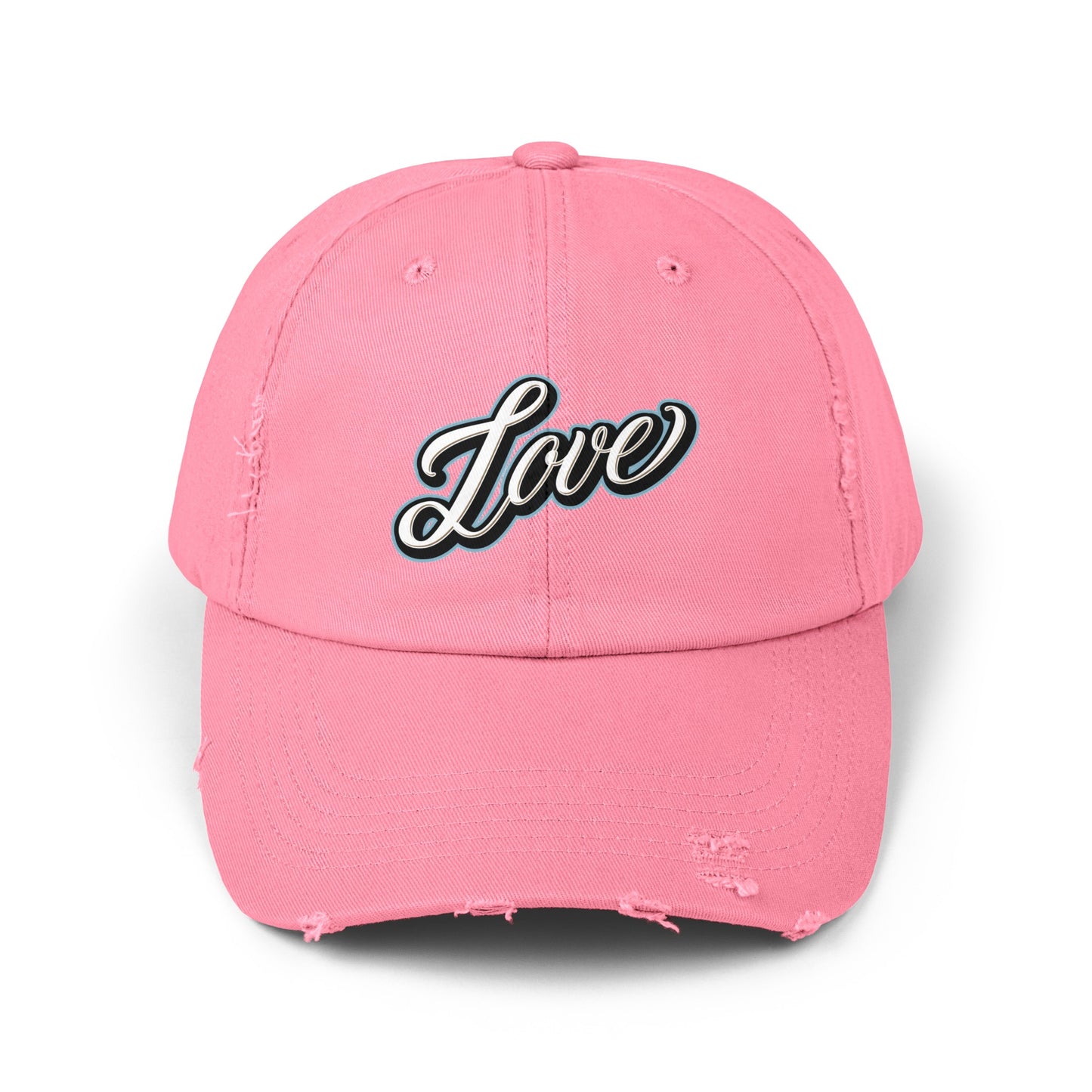 Love Logo Distressed Cap