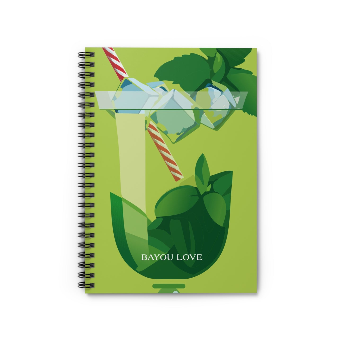 Mint Julep Notebook - Ruled Line